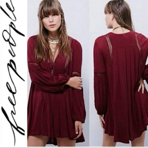 ✨Free People Just the Two of Us Tunic Dress✨ - Picture 1 of 5